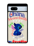 Stitch Disney Ohana Means Family Google Pixel 7A Case