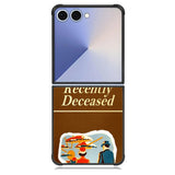 Beetlejuice Handbook For The Recently Deceased Samsung Galaxy Z Flip 7 Case BC1072