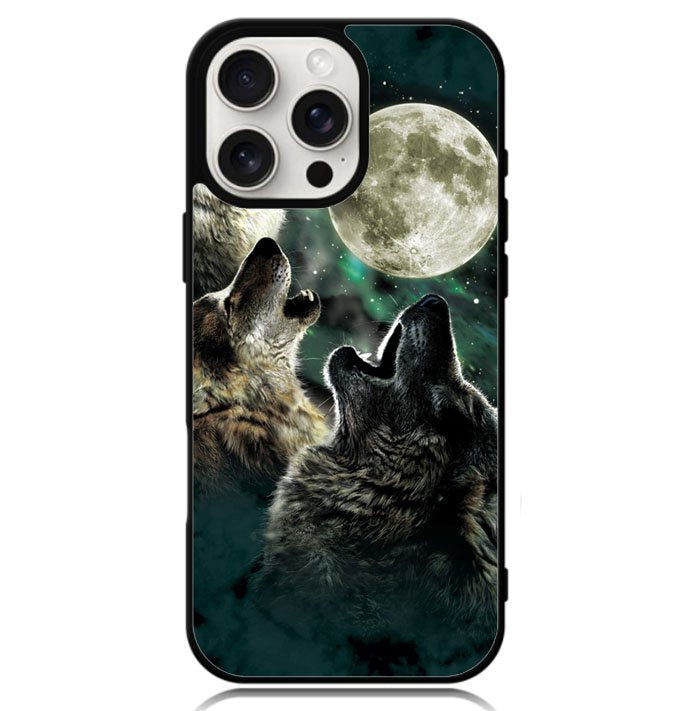 Wolfes Moon iPhone 16 Pro Case