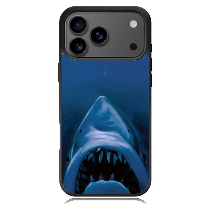 Funny Fishing Shark iPhone 17 Pro Case