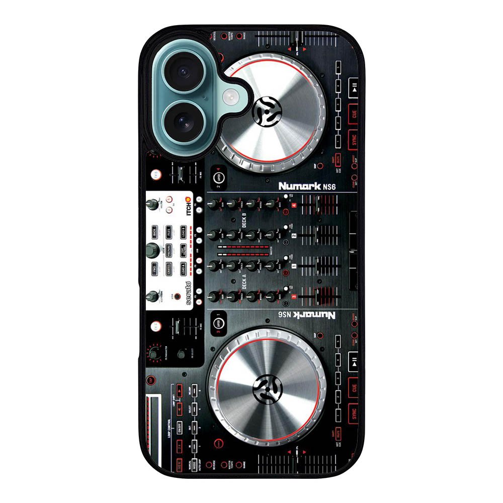 Digital mixer DJ turntable electronic music Case iPhone 16 Plus BC1073