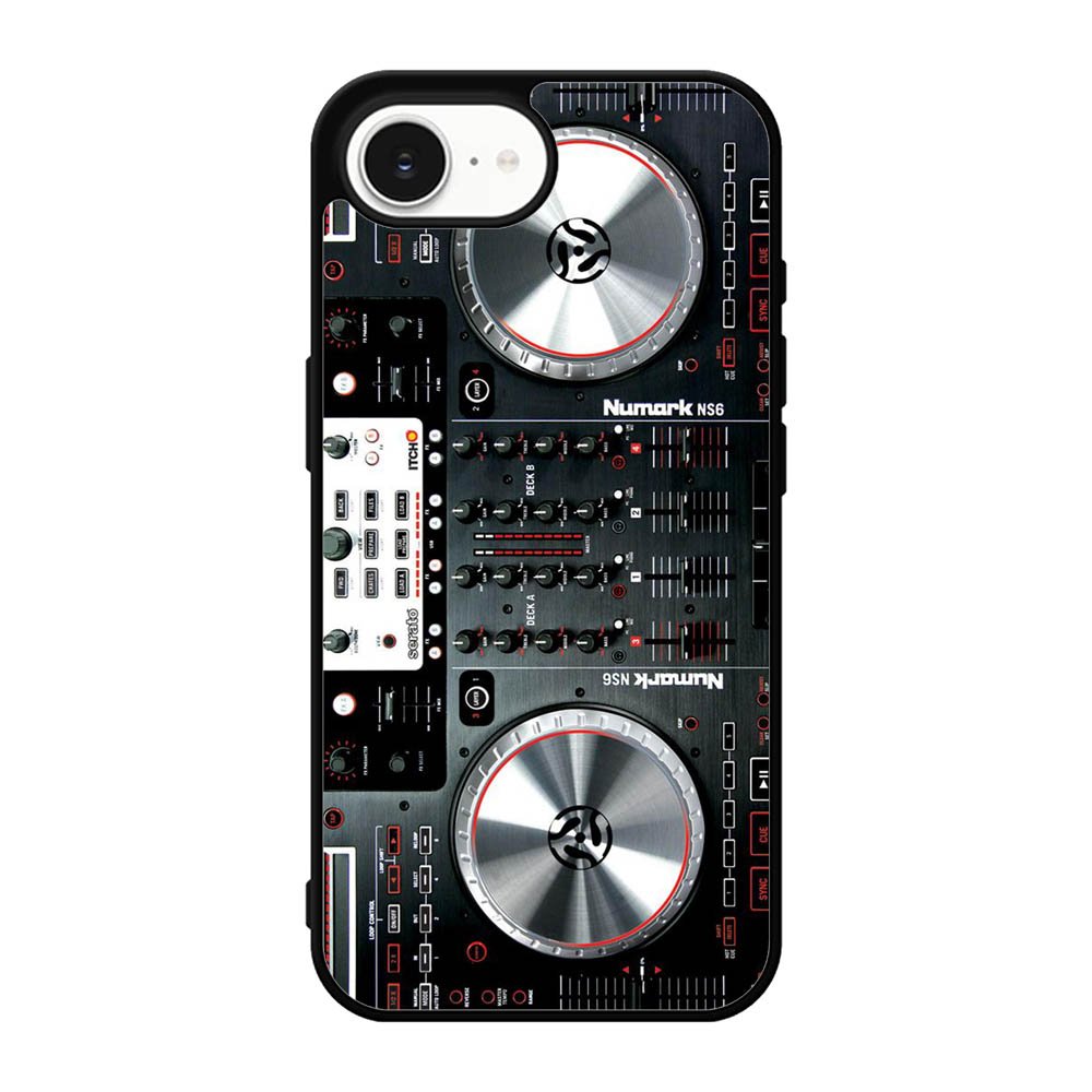 Digital mixer DJ turntable electronic music iPhone 16e Case BC1073