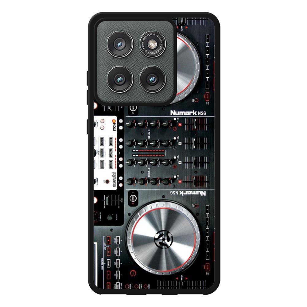 Digital mixer DJ turntable electronic music Case Motorola Moto Edge 2025 BC1073