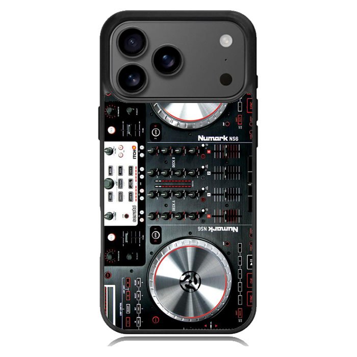 Digital mixer DJ turntable electronic music iPhone 17 Pro Case BC1073