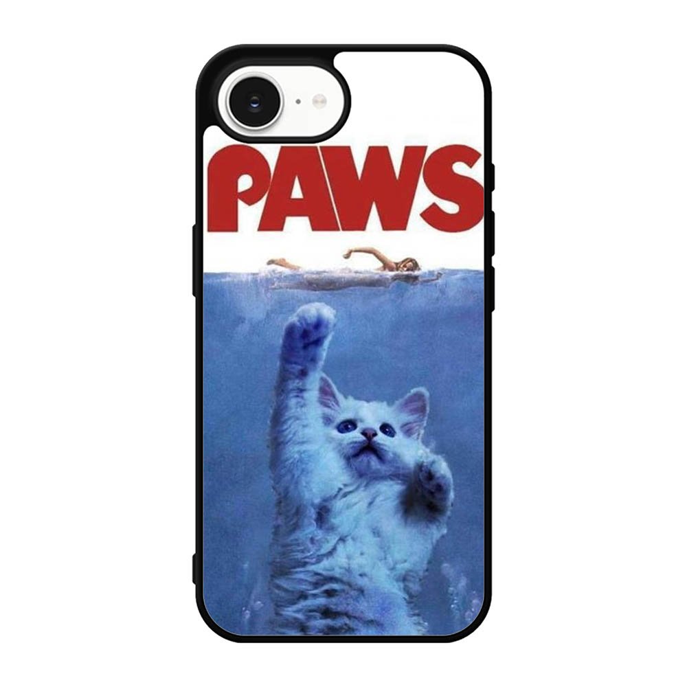 PAWS OVIE PARODY FUNNY CAT ATTACK iPhone 16e Case BC1075