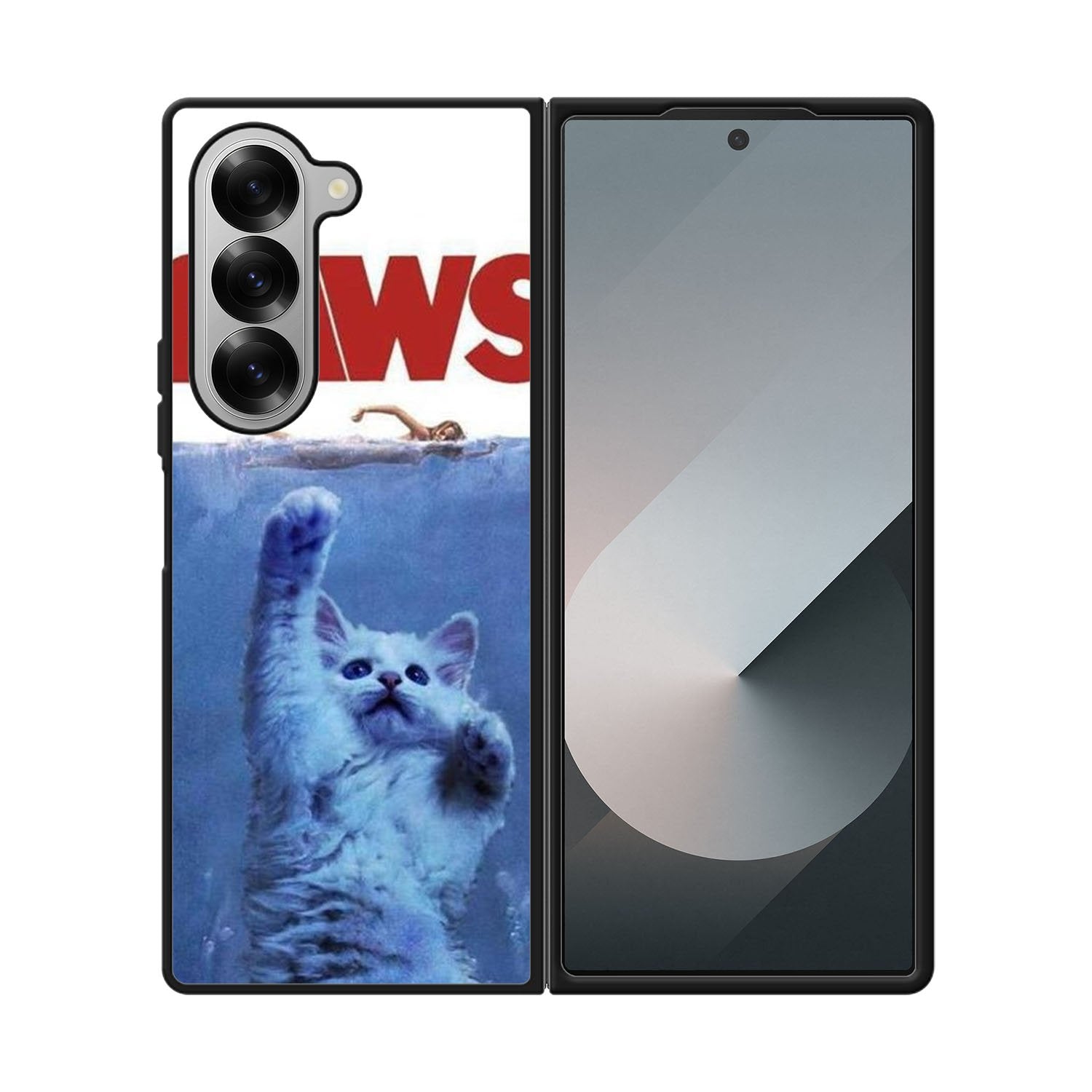 PAWS OVIE PARODY FUNNY CAT ATTACK Case Samsung Galaxy Z Fold 6 5G BC1075