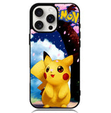 Awesome Sakura Sweet Pikachu Pokemon Case iPhone 16 Pro Max BC1076