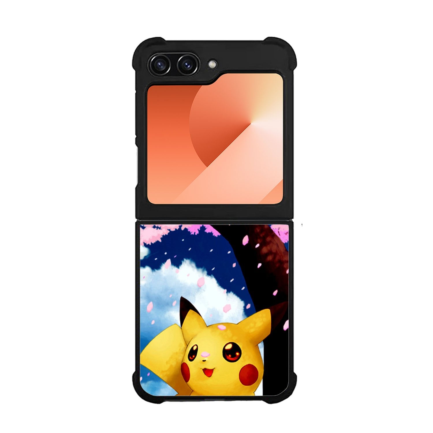 Awesome Sakura Sweet Pikachu Pokemon Case Samsung Galaxy Z Flip 6 5G BC1076