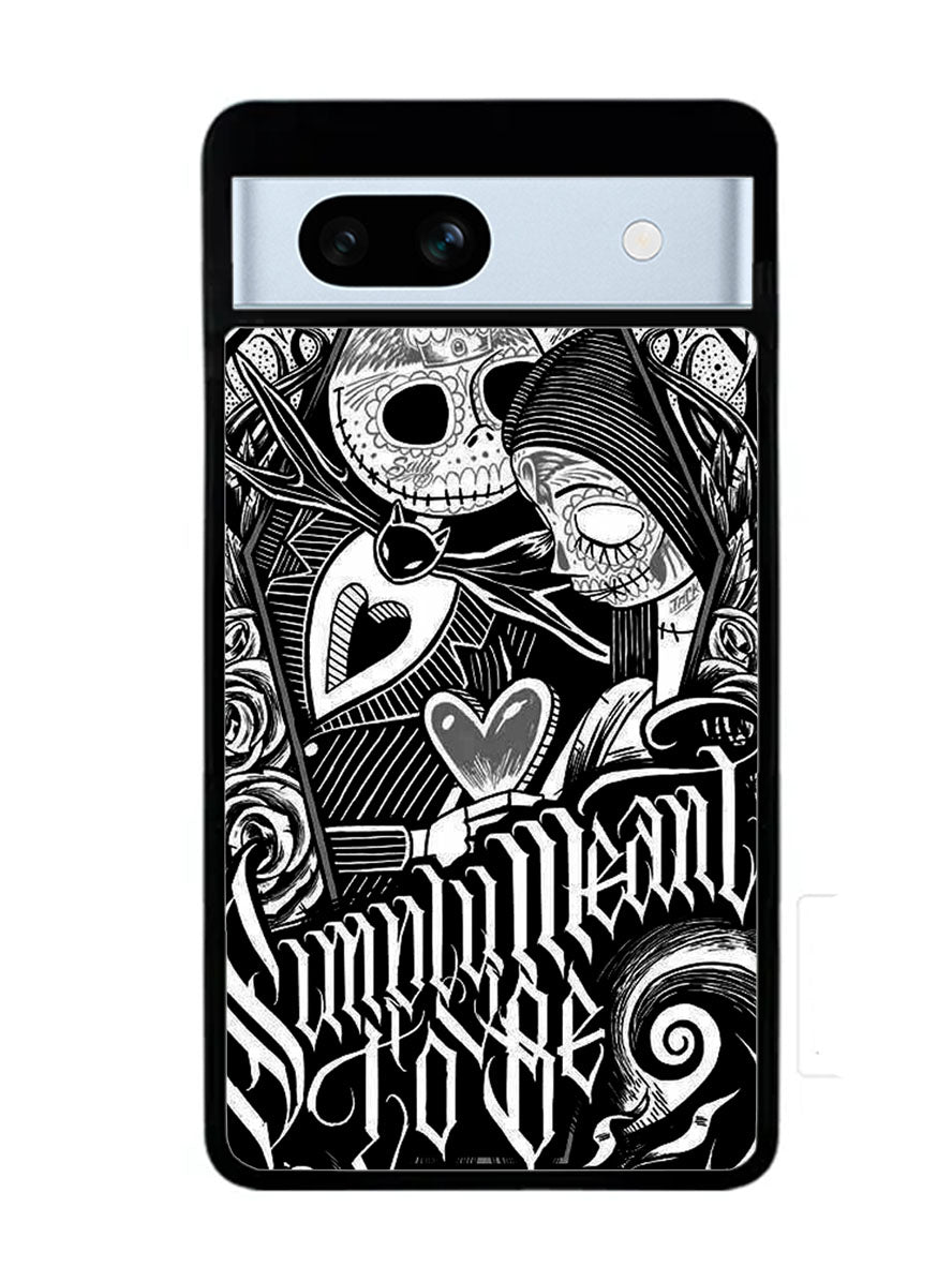 Jack And Sally Muertitos The Nightmare Before Christmas Google Pixel 7A Case