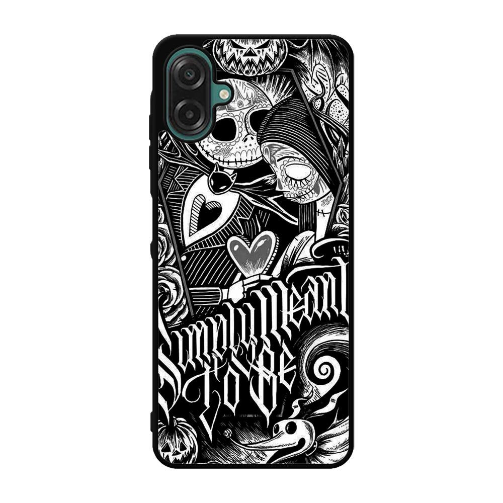 Jack And Sally Muertitos The Nightmare Before Christmas Case Samsung Galaxy A07 BC1078