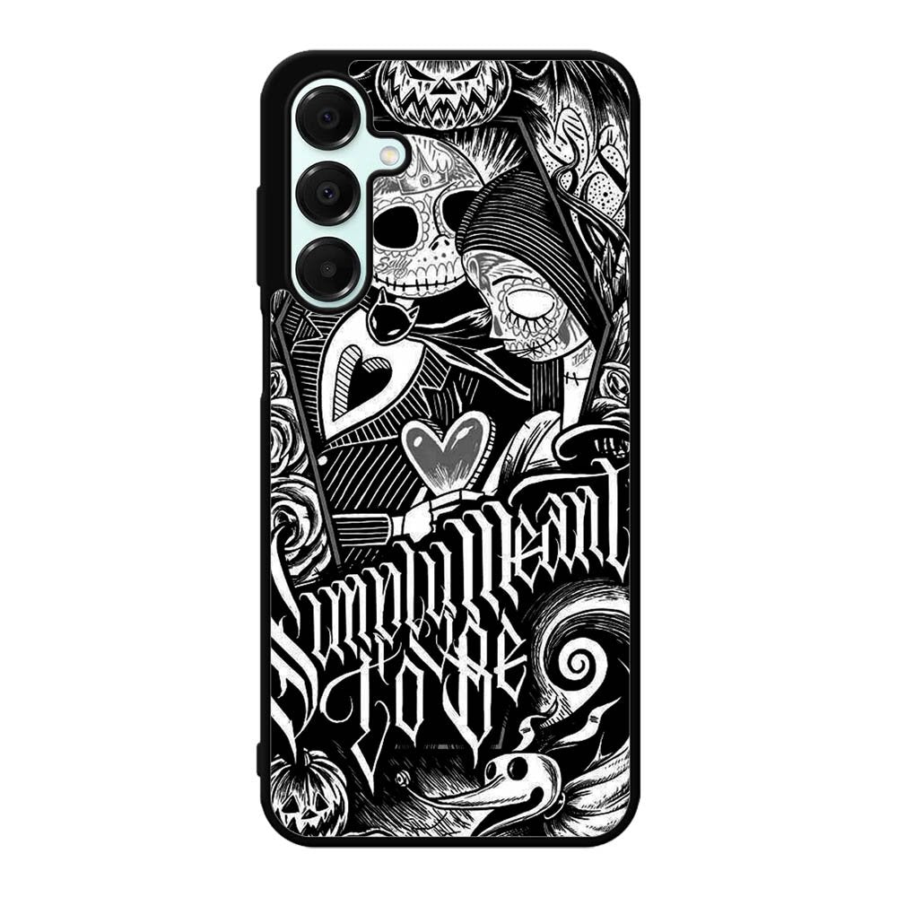 Jack And Sally Muertitos The Nightmare Before Christmas Samsung Galaxy A16 Case BC1078