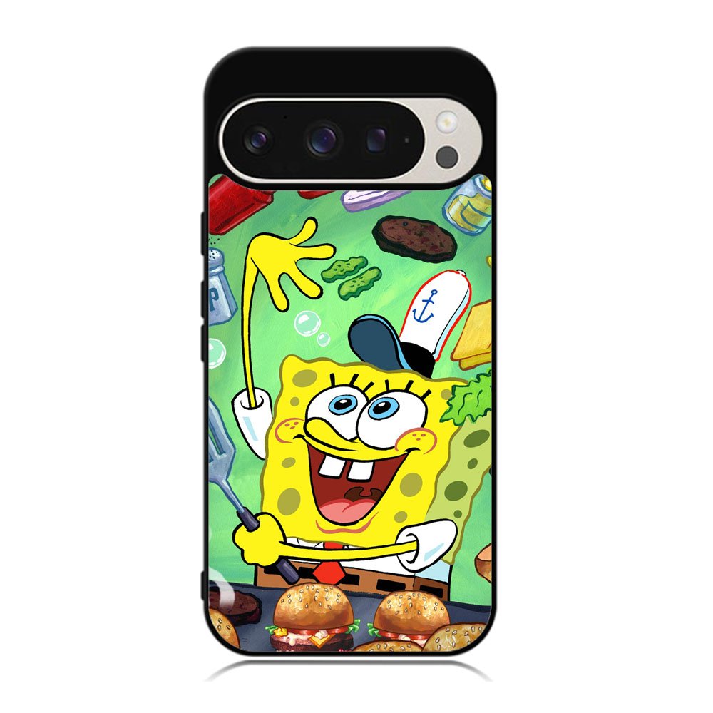 Spongebob Squarepants krabby patty Case Google Pixel 9 Pro XL BC1080