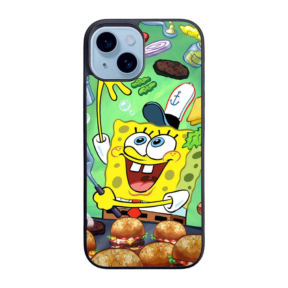 Spongebob Squarepants krabby patty Case iPhone 15 BC1080
