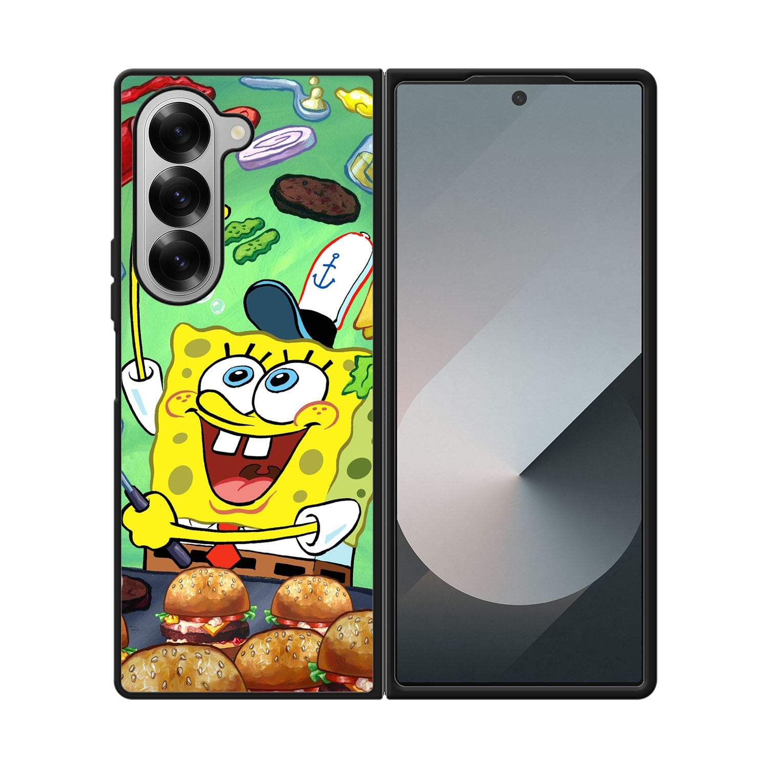 Spongebob Squarepants krabby patty Case Samsung Galaxy Z Fold 6 5G BC1080