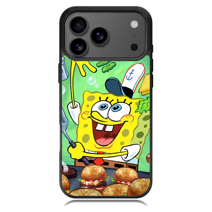 Spongebob Squarepants krabby patty iPhone 17 Pro Case BC1080