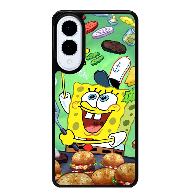 Spongebob Squarepants krabby patty Samsung Galaxy S25 Edge Case BC1080