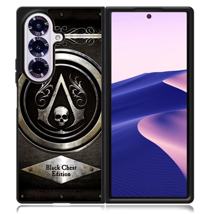 Assassins Creed Black Flag Logo Samsung Galaxy Z Fold 7 5G Case BC1084