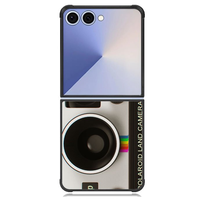 Vintage Polaroid Camera Samsung Galaxy Z Flip 7 Case BC1085