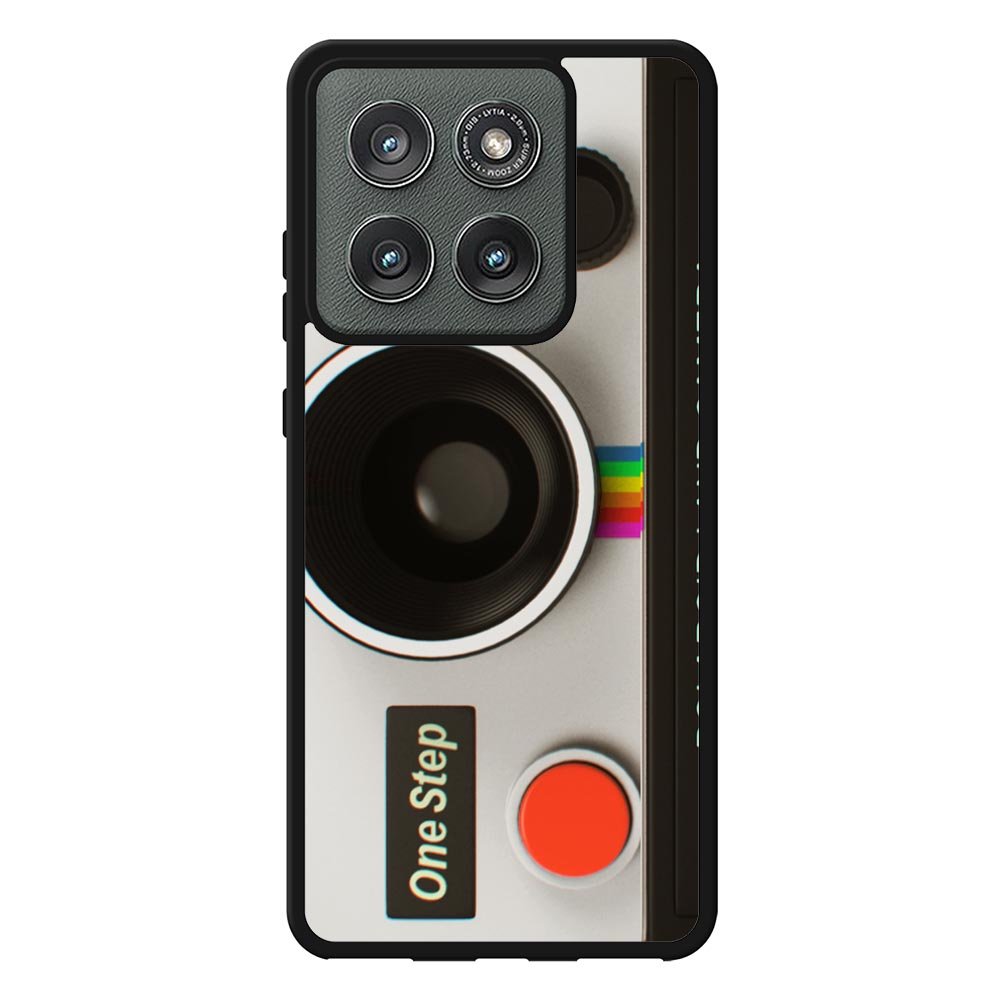 Vintage Polaroid Camera Case Motorola Moto Edge 2025 BC1085