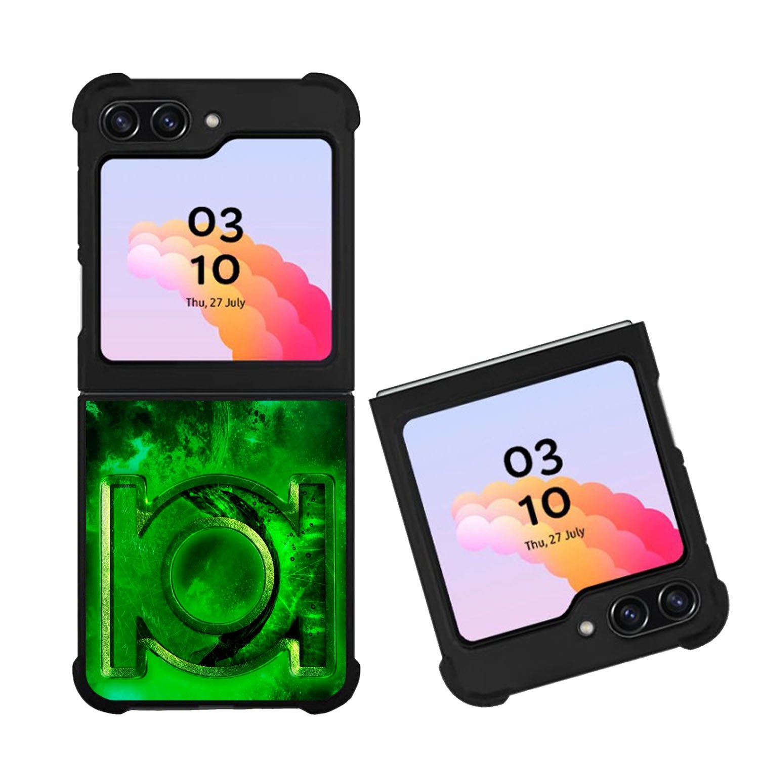 Green Lantern Symbol Case Samsung Galaxy Z Flip 5 5G BC1089