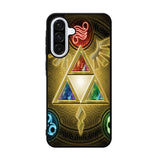Zelda Triforce Element Samsung Galaxy A36 Case BC1091