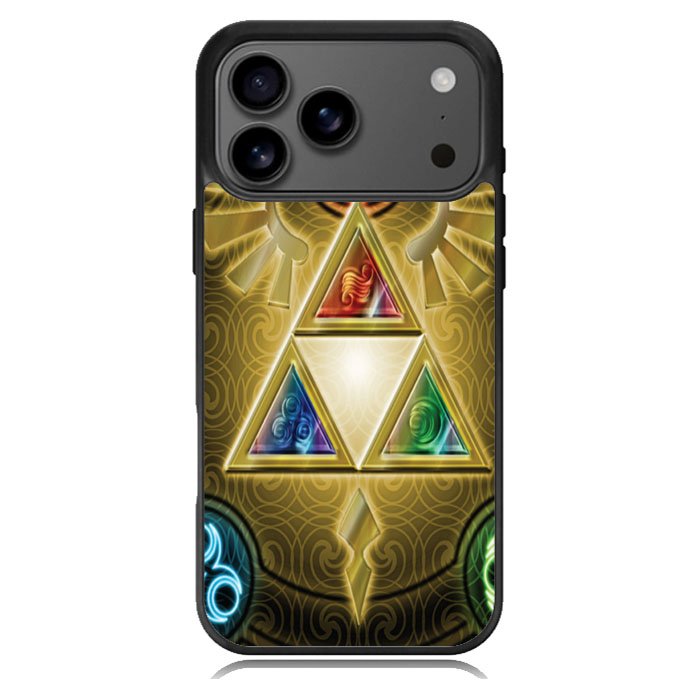 Zelda Triforce Element iPhone 17 Pro Case BC1091