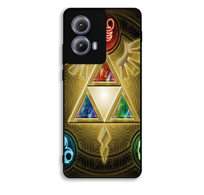 Zelda Triforce Element Motorola Moto Edge 2024 Case BC1091