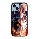 SWORDS ART ONLINE SAO KIRITO AND ASUMA ANIME Case iPhone 15 BC1104