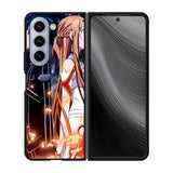 SWORDS ART ONLINE SAO KIRITO AND ASUMA ANIME Case Samsung Galaxy z Fold 5 5G BC1104