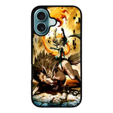 Zelda and wolf twilight princess Case iPhone 16 Plus BC1111