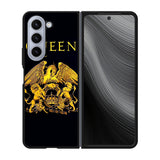 queen logo gold Case Samsung Galaxy z Fold 5 5G BC1112