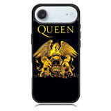 queen logo gold iPhone 17 Air Case BC1112
