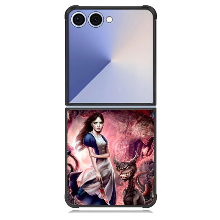 Alice in Wonderland evil Samsung Galaxy Z Flip 7 Case BC1113