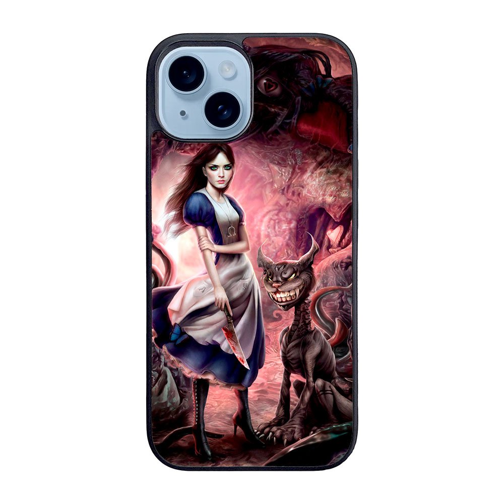 Alice in Wonderland evil Case iPhone 15 Plus BC1113