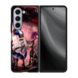 Alice in Wonderland evil Case Samsung Galaxy z Fold 5 5G BC1113