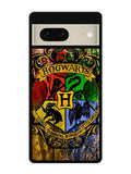 Harry Potter Hogwarts Logo wood Google Pixel 7 Case