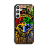 Harry Potter Hogwarts Logo wood Samsung Galaxy A26 Case FE2225