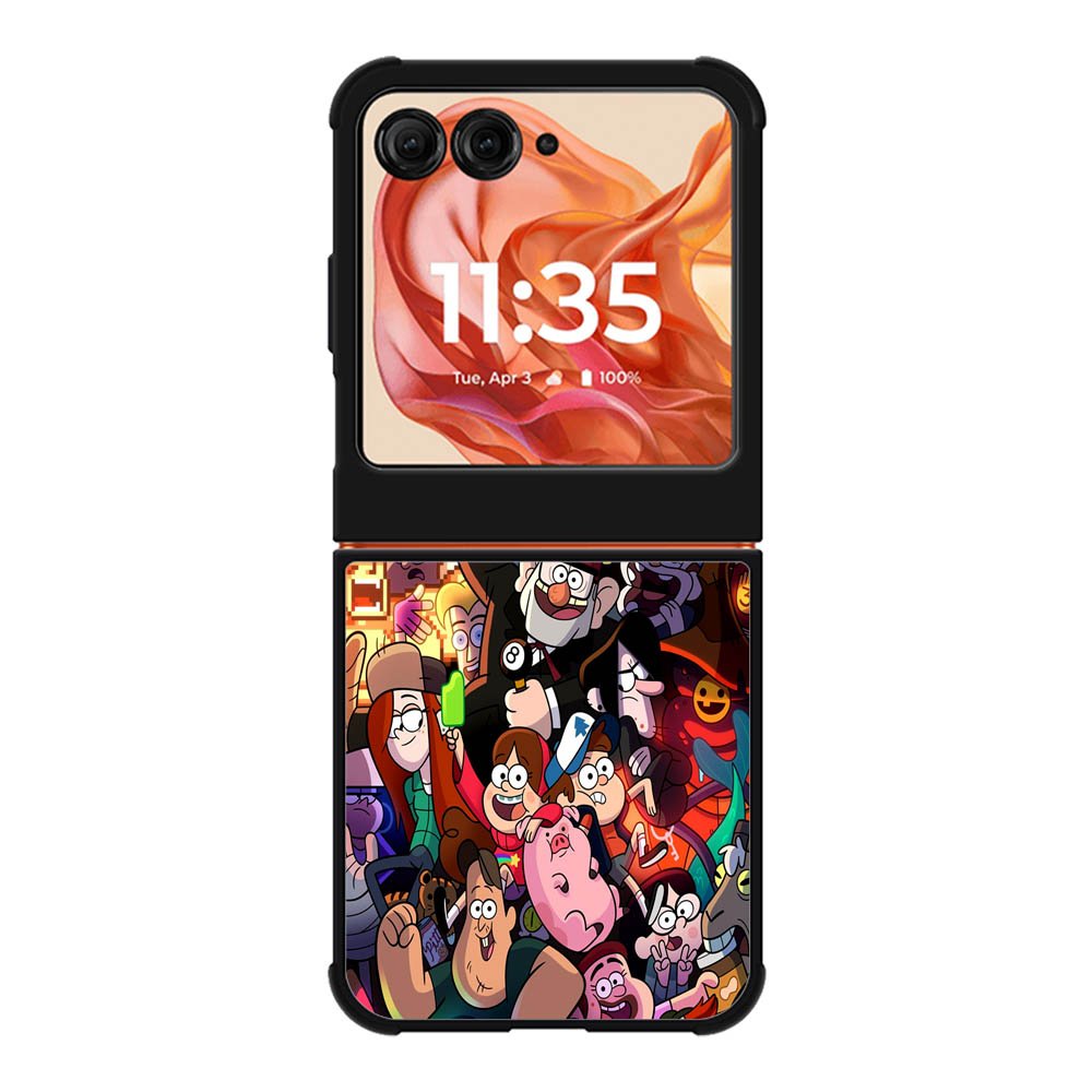 gravity fall all character Motorola Moto Razr 2025/2024 , Moto Razr 60/50 Case BC1126