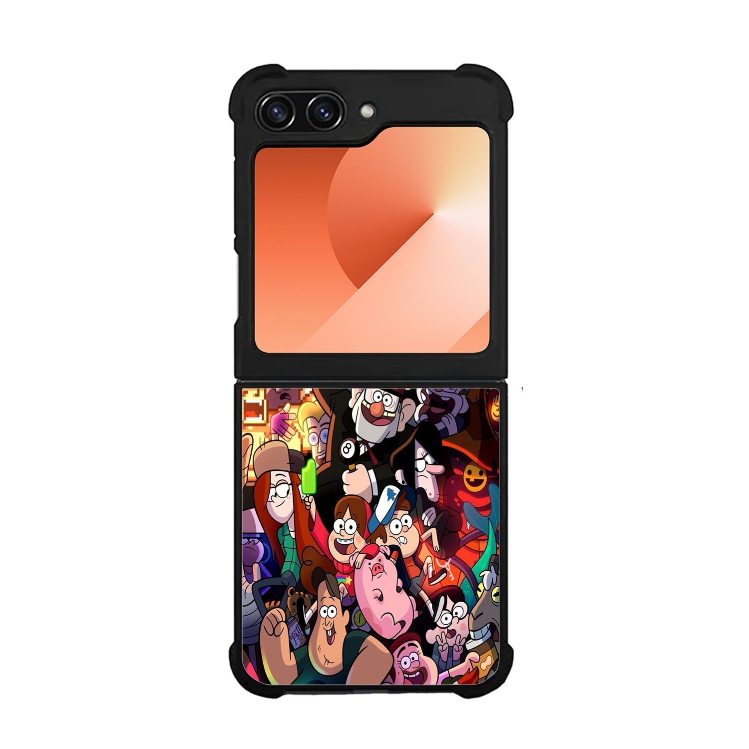 gravity fall all character Case Samsung Galaxy Z Flip 6 5G BC1126