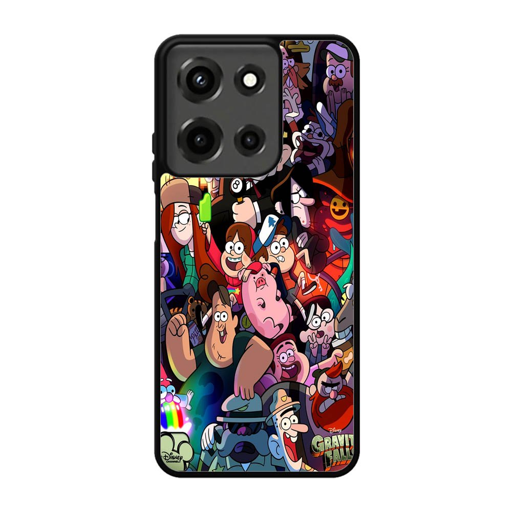 gravity fall all character Motorola Moto G 5G 2025 Case BC1126