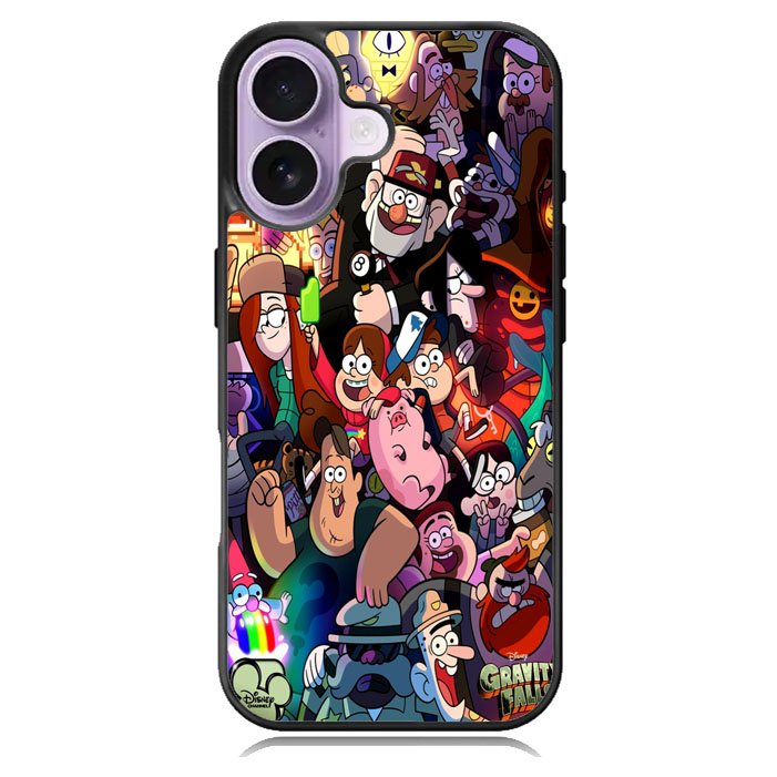 gravity fall all character iPhone 17 Case BC1126
