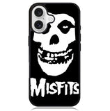 Horror Punk Rock Band Misfits Skull Case iPhone 16 BC1128