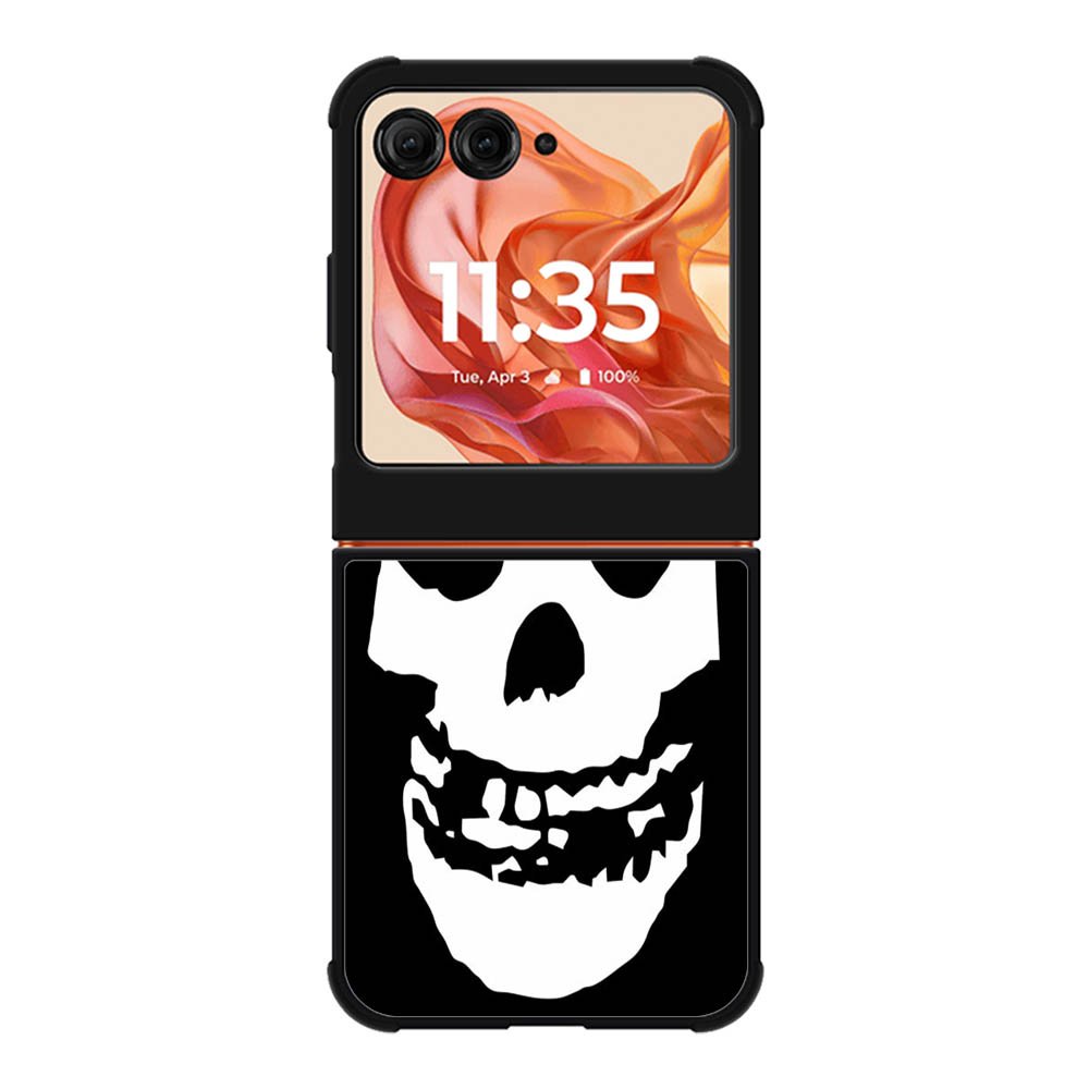 Horror Punk Rock Band Misfits Skull Motorola Moto Razr 2025/2024 , Moto Razr 60/50 Case BC1128