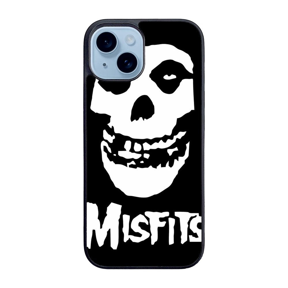 Horror Punk Rock Band Misfits Skull Case iPhone 15 BC1128