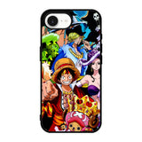 Team One Piece Pirates Anime Manga iPhone 17e Case BC1133