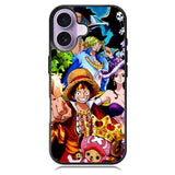 Team One Piece Pirates Anime Manga iPhone 17 Case BC1133