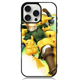 zelda with pikachu pokemon Case iPhone 16 Pro Max BC1139