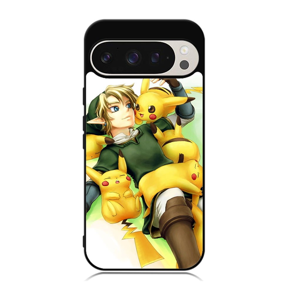zelda with pikachu pokemon Case Google Pixel 9 Pro XL BC1139
