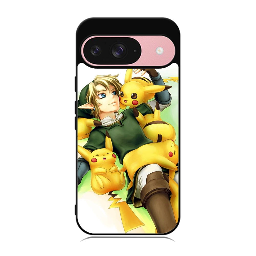 zelda with pikachu pokemon Case Google Pixel 9 BC1139