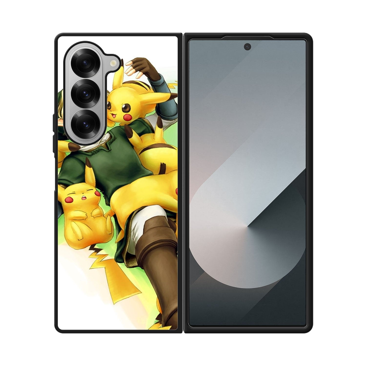 zelda with pikachu pokemon Case Samsung Galaxy Z Fold 6 5G BC1139